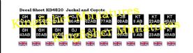 Jackal & Coyote Number Plates